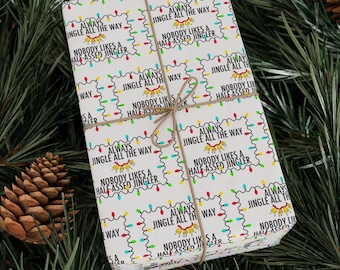Funny Christmas Wrapping Paper, Fun Christmas Gift Wrap