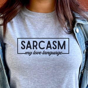 Funny Sarcasm Sweatshirt, I Speak Fluent Sarcasm T-shirt, Sarcastic Sweatshirt, Funny Sarcastic Hoodie, Sarcastic Saying Long Sleeve Tee