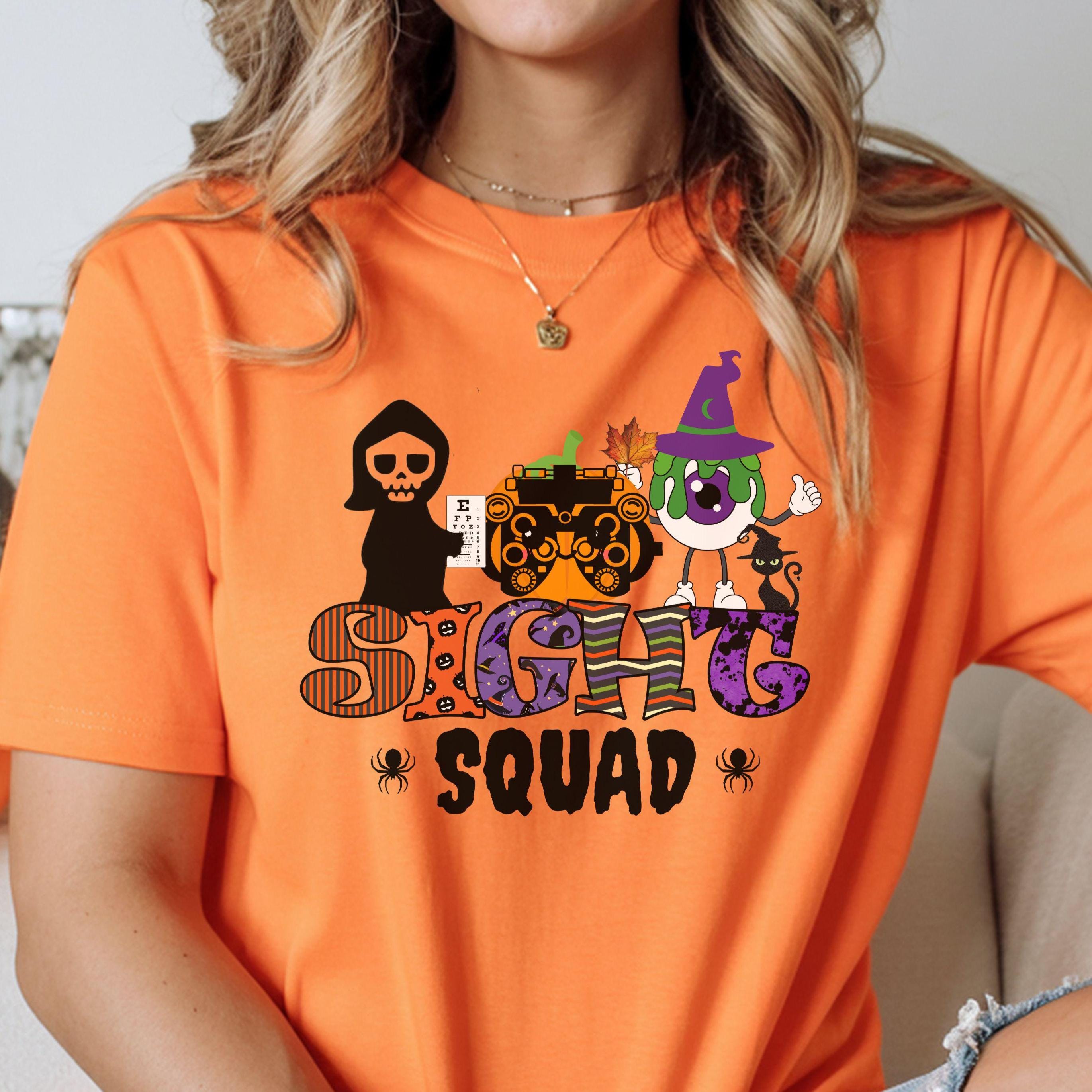 Sight Squad Halloween Shirt, Optometry Tshirt, Optometry