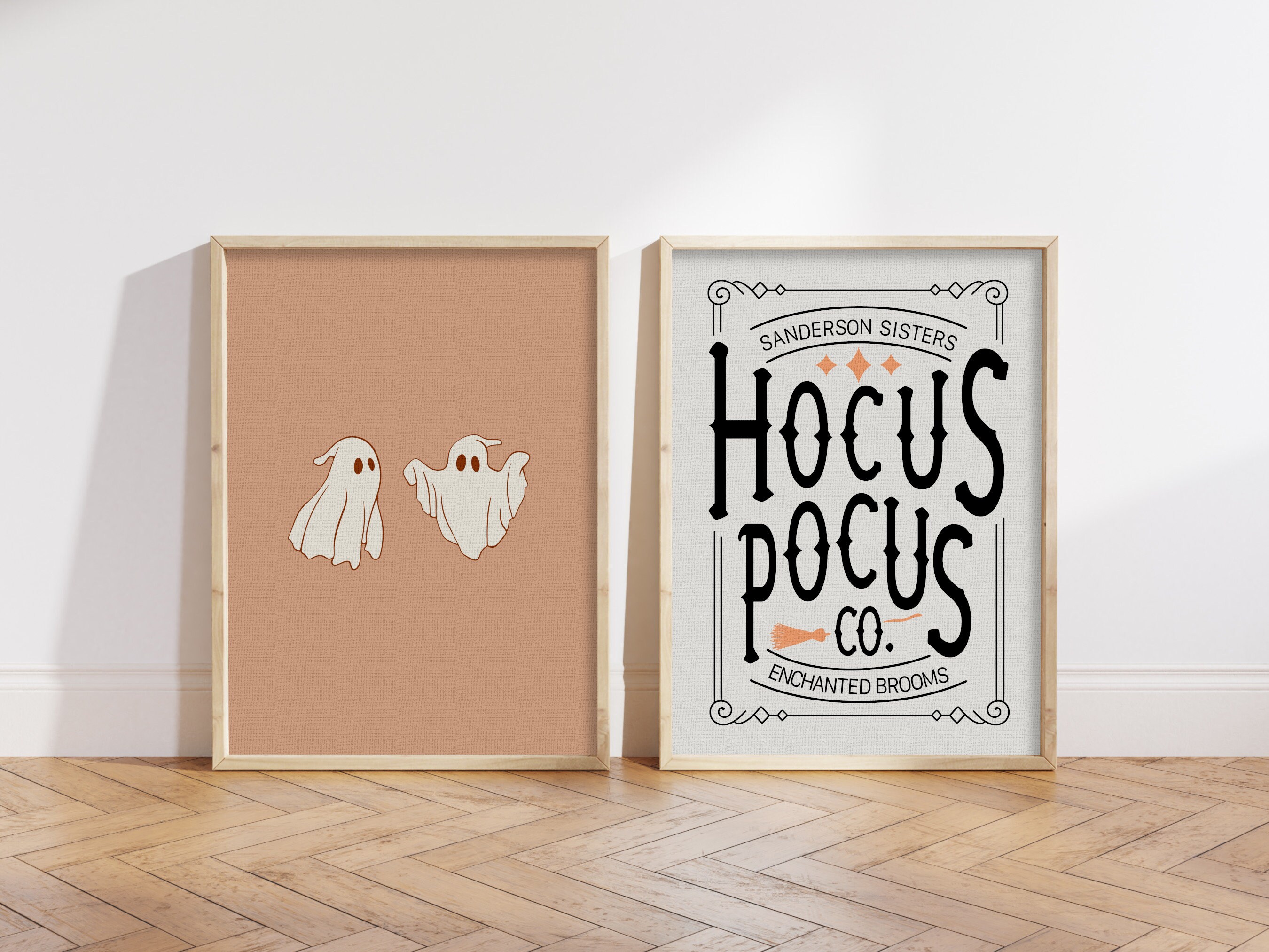 Halloween Prints Set of 6 Printable Set Halloween Wall Art Halloween ...