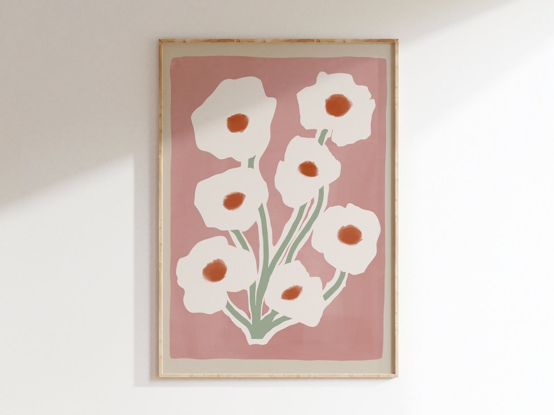 Botanical Wall Art | Floral Wall Print | Wall Art | Flower Poster ...