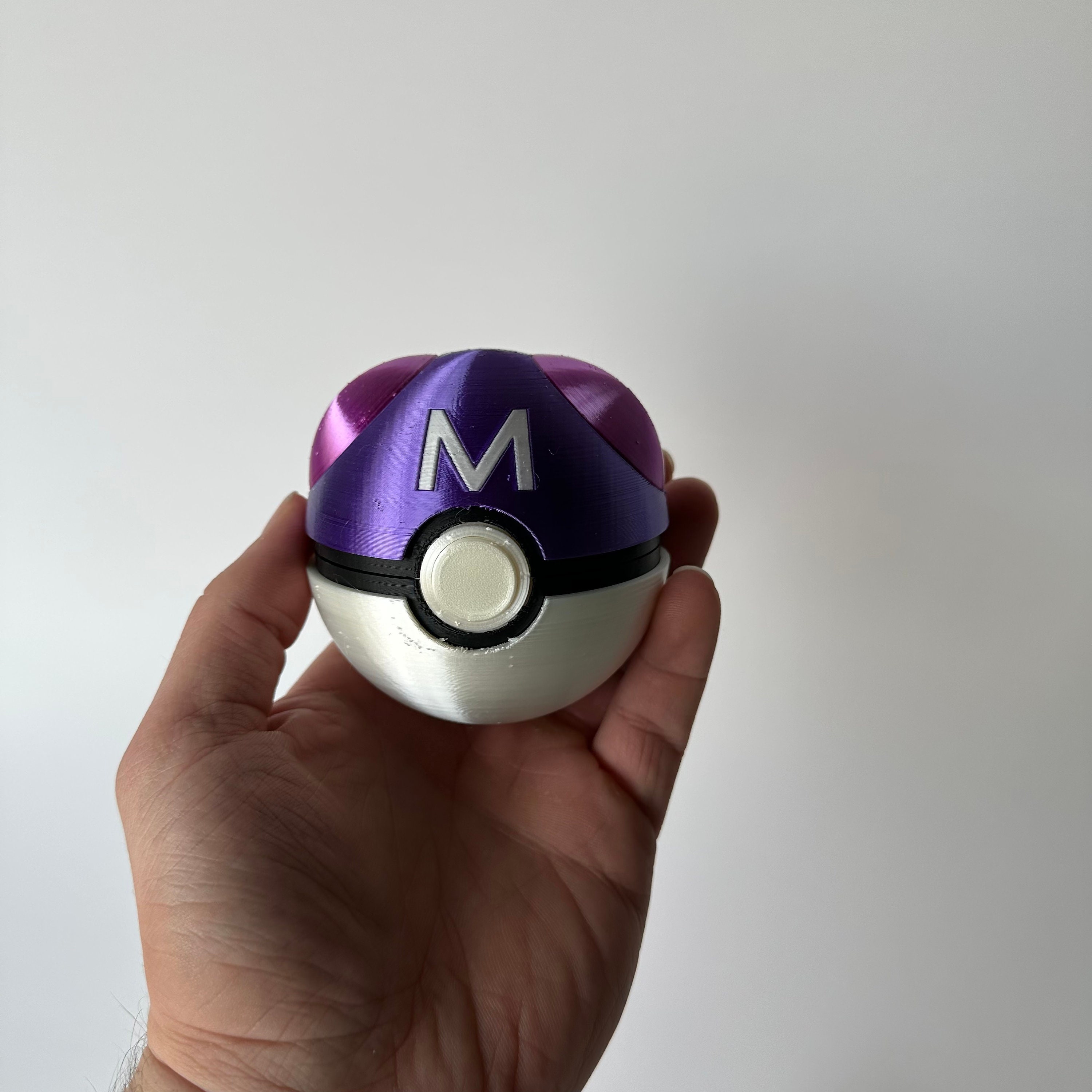 3D Printed Master Ball Pokeball Replica - Etsy