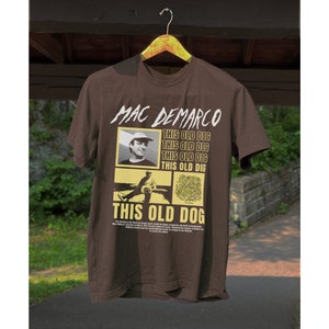 Mac DeMarco Shirt, This Old Dog Album T Shirt, Mac DeMarco Merch, Mac DeMarco Tour T-Shirt, Music Shirt