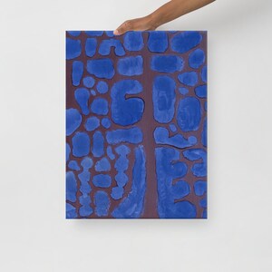 Canvas Print of Paul Klee&#39;s Late Evening Looking Out of the Woods (1937)