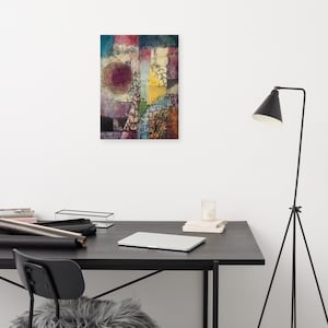 Canvas print of Paul Klee&#39;s Untitled (1914) painting