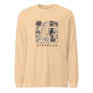 Athens, GA Unisex Langarm T-Shirt