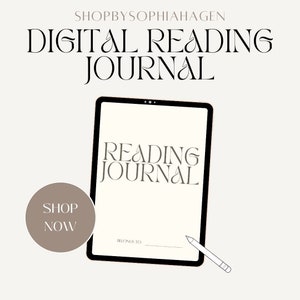 Ästhetisches Lesetagebuch | PDF Download | Digitales Buch Journal | Ausleihebuch, Wunschliste, Index und Tagebucheinträge