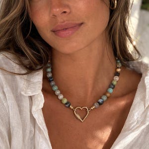 10mm Amazonite Necklace
