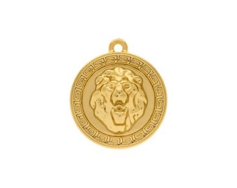 29mm Lion Charm | Jewelry Gifts Jewelry Gift Resort Jewelry | Galentine's Gift | Wholesale Jewelry | Boutique Jewelry | Coastal Jewelry