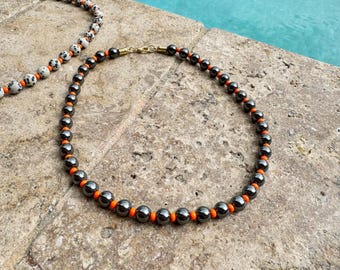 Dalmatian Beaded Necklace | Jewelry Gifts Jewelry Gift Resort Jewelry | Galentine's Gift | Wholesale Jewelry | Boutique Jewelry