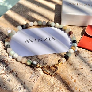 10mm Amazonite Necklace
