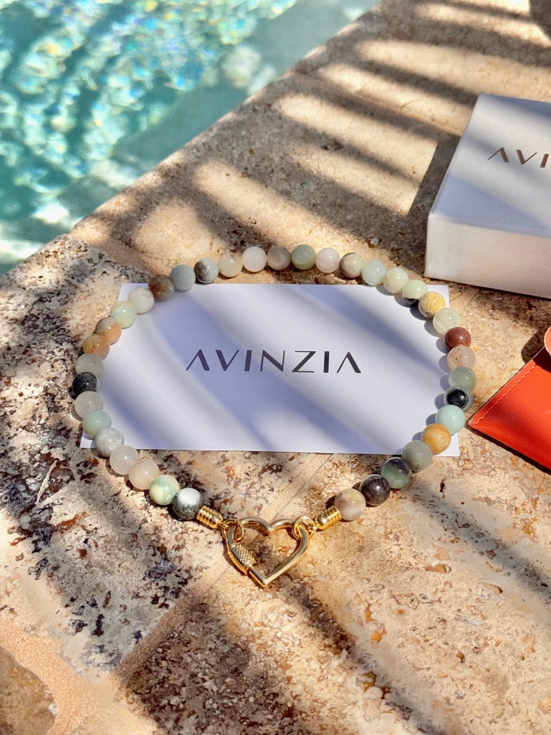 10mm Amazonite Necklace