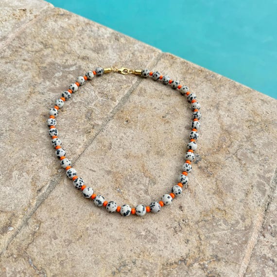 Dalmatian Beaded Necklace | Jewelry Gifts Jewelry Gift Resort Jewelry