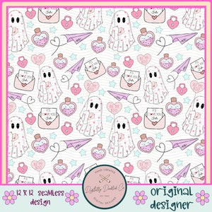 Be My Boo Png•Valentine Ghost Seamless•Valentines Ghost Png•Ghost With Balloon•Pastel Valentines Day•Girl Ghost Png•Popular Valentines Png