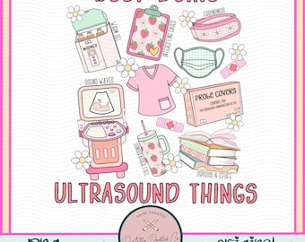 Ultrasound Technologist PNG•Ultrasound Shirt•Sonography Student•MFM Sonographer•Cardiac Sonographer•Sonographer Crewneck•Ultrasound Doodles