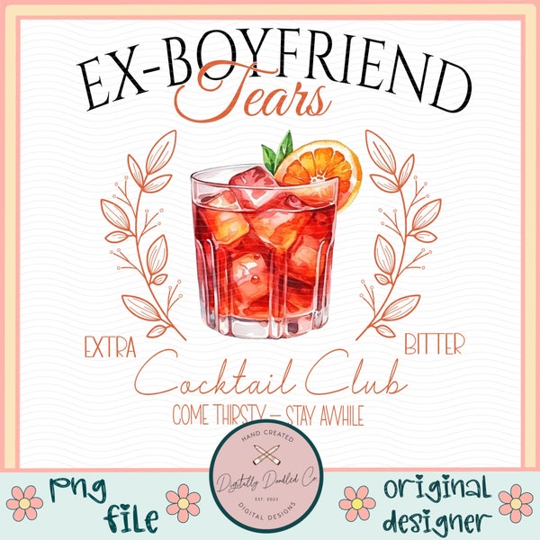 Ex Boyfriend Tears Png•Cocktail Club Png•Social Club Png•Coquette Png•Soft Girl Era Png•Coquette Shirt Design•Negroni Png•Boy Tears Png