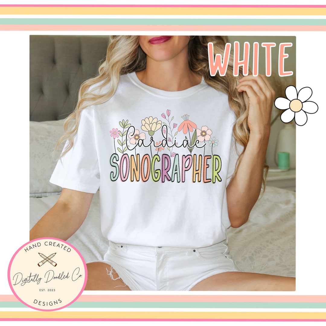 Cardiac Sonographer Shirt•ultrasound Tech•ultrasound Student Gift
