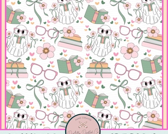 SEAMLESS Bookish Girly Png•Ghost With Book Png•Hot Girls Read•Smutty Book Club•Bookish Era Png•Bookworm Png•Book Reader Png•Book Lover Png