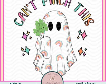 St. Patrick’s Day Ghost Png•Can’t Pinch This•St Patricks Day Png•Rainbow Ghost Png•Ghost With Shamrock•St Pattys Png•Cute Ghost Png•Shamrock