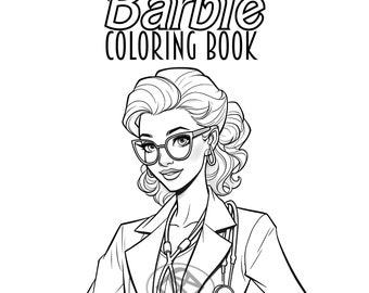 Doctor Barbie - Coloring Book for Kids - 20 pages