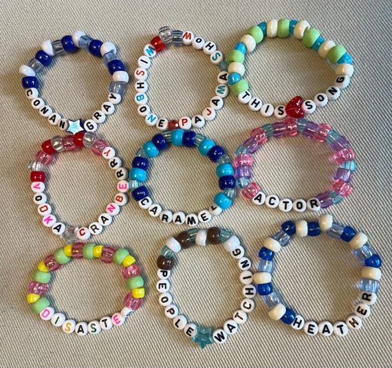 Conan Gray the Wishbone Pajama Show Friendship Bracelets Pack