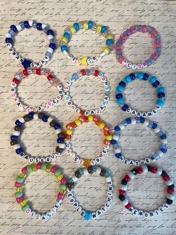 Conan Gray the Wishbone Pajama Show Friendship Bracelets Pack
