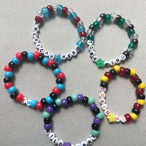 Paquete de pulseras de la amistad de Towa Bird, pulseras misteriosas o personalizadas, pulseras inspiradas en Towa Bird, héroe estadounidense de Towa Bird