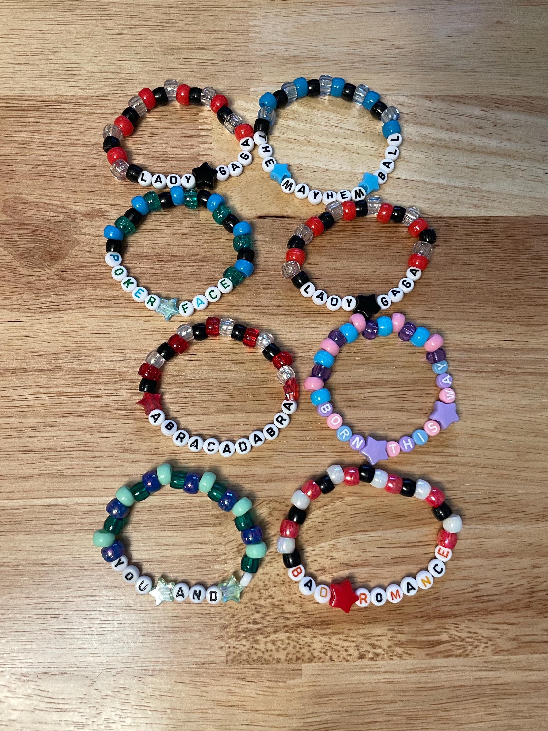 Lady Gaga the Mayhem Ball Tour Friendship Bracelets Pack, Mystery
