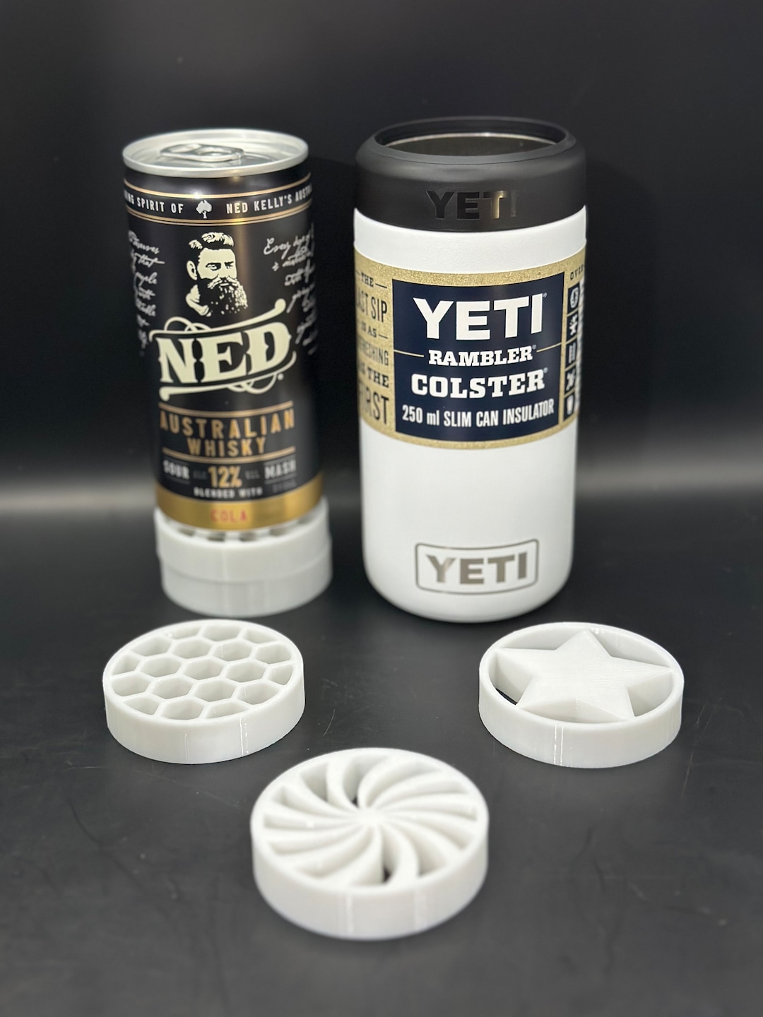 16 Oz Yeti Colster Bottle Adapter YETI Rambler Colster Soda Bottle