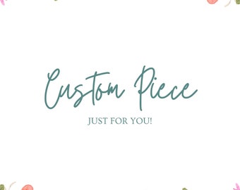 Embroidered Custom item
