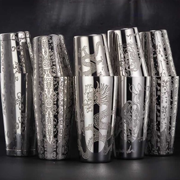 Personalized Cocktail Shaker Etsy