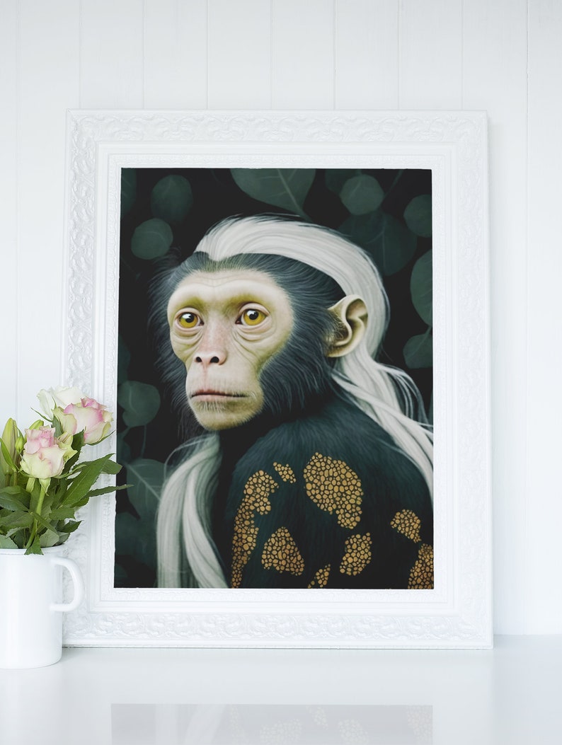 Midjourney Poster Striking Aigenerated Art Print for Your Home Decor