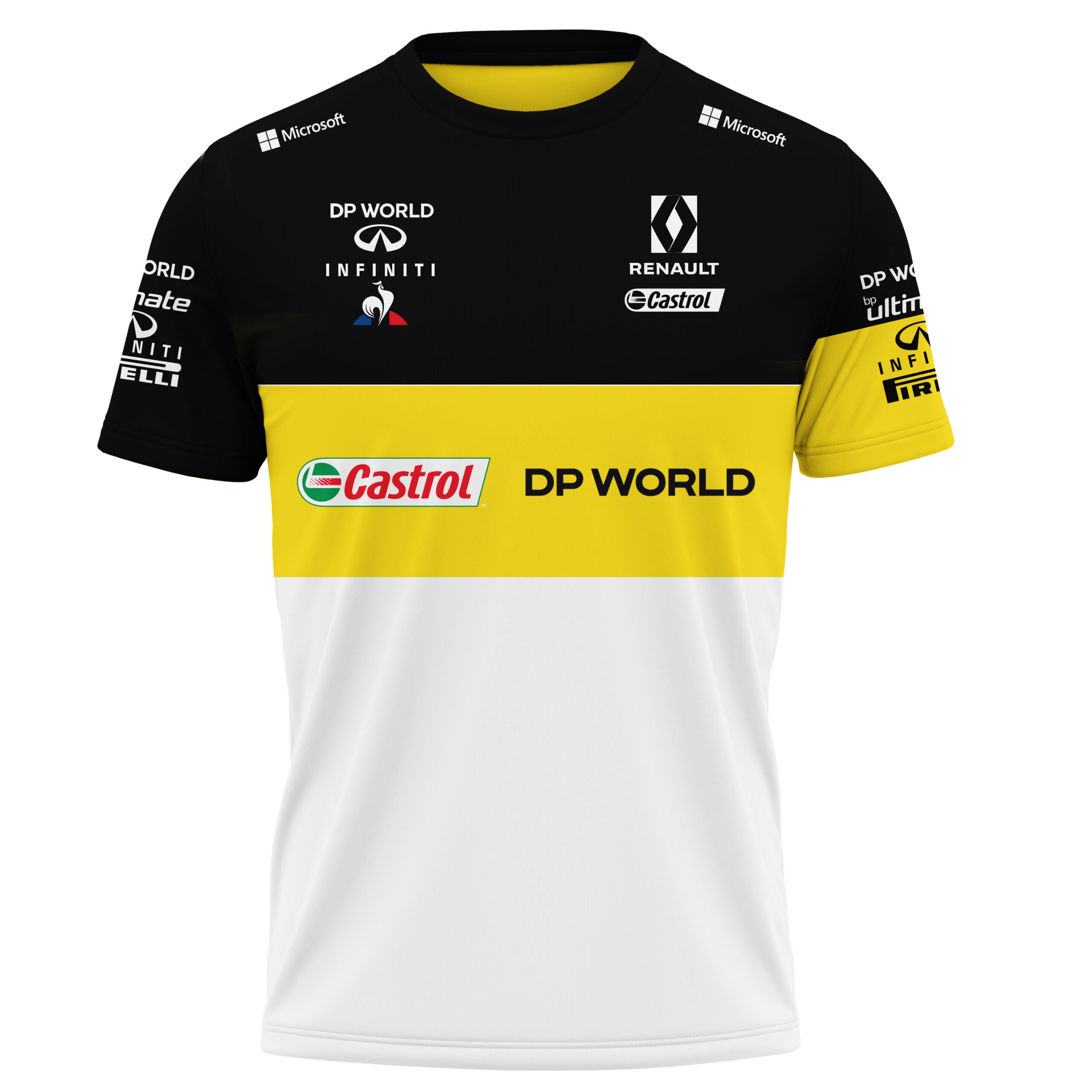 Renault F1 Team, Grey T-Shirt – V10 Designs