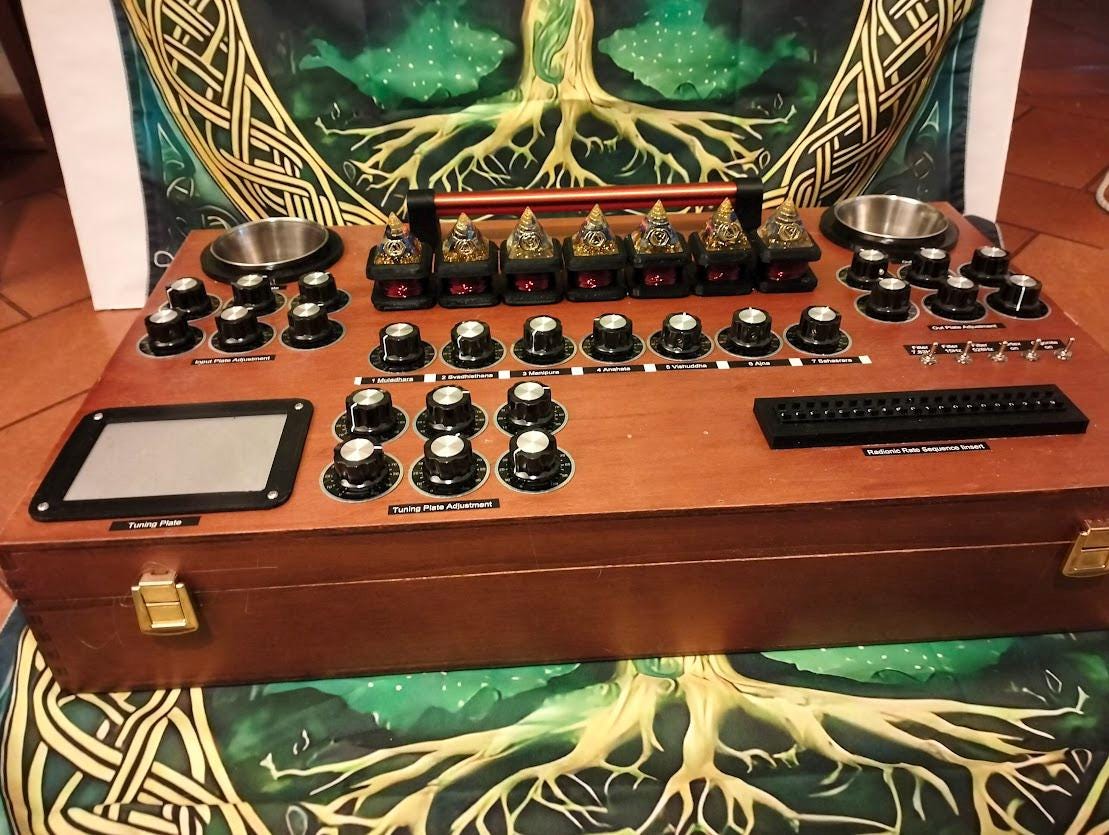 Passive Radionics Machine RAD 5000-A: Chakra Balancing, Orgonite ...