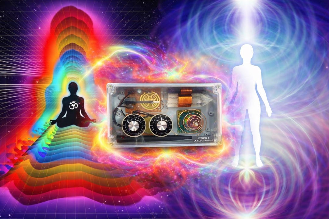 Radionic Heat Amplifier Radionics RF Energy Harvesting Spiritual Energy Orgone ...