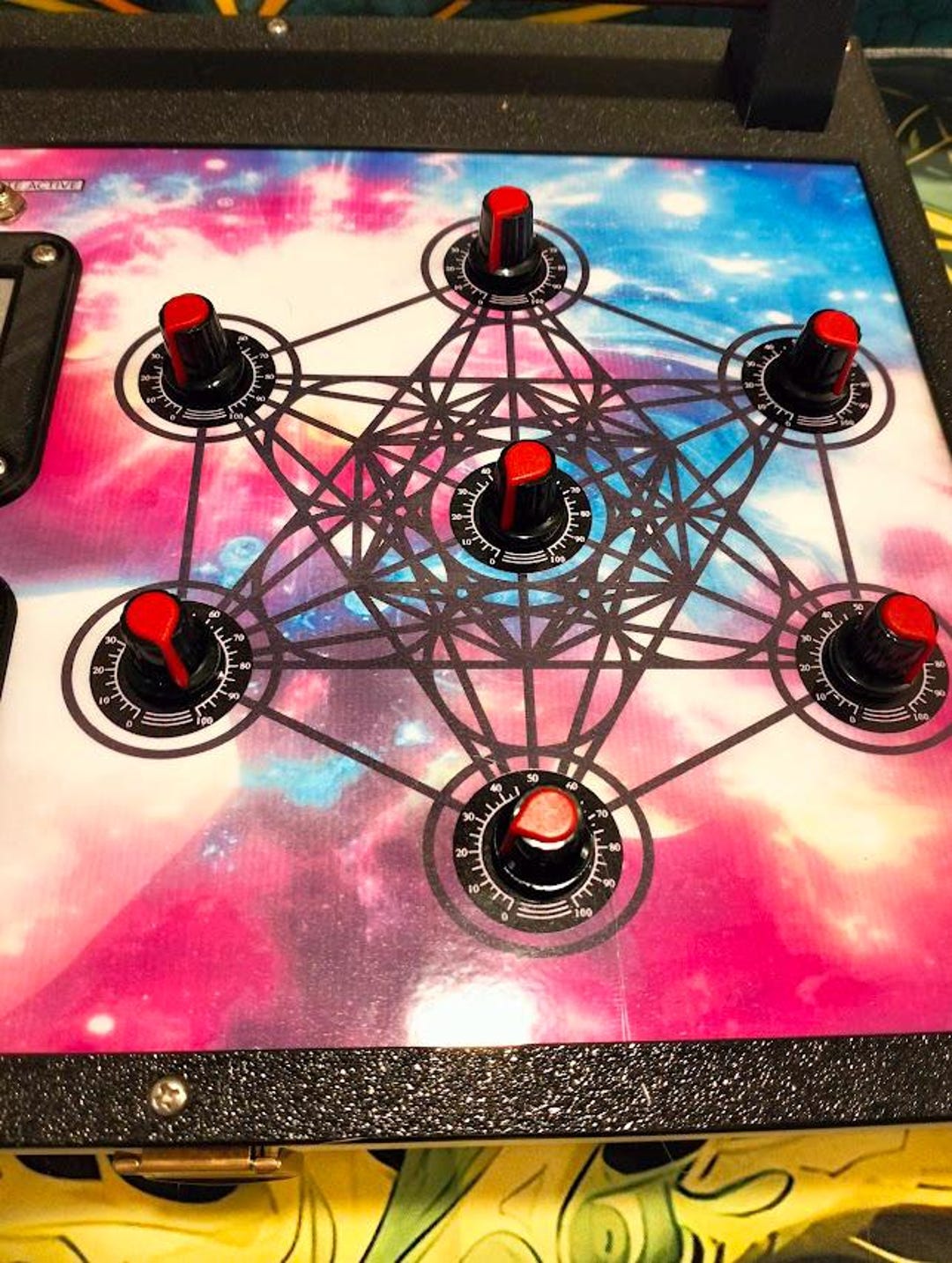 Radionics Machine. 7 Rate Sacred Geometry Metatron's Cube Copper Energy ...