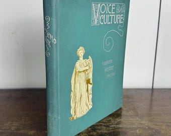 Antique Book “psycho Vox” or “voice Culture” by Charles Wesley
