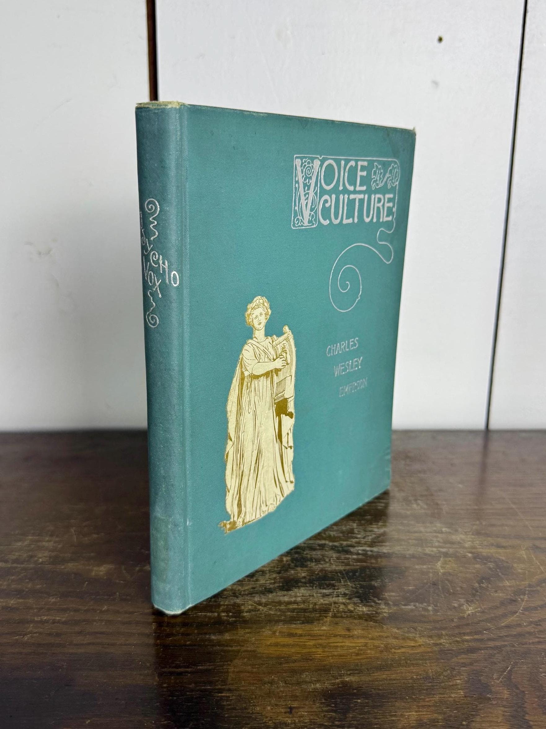 Antique Book “psycho Vox” or “voice Culture” by Charles Wesley