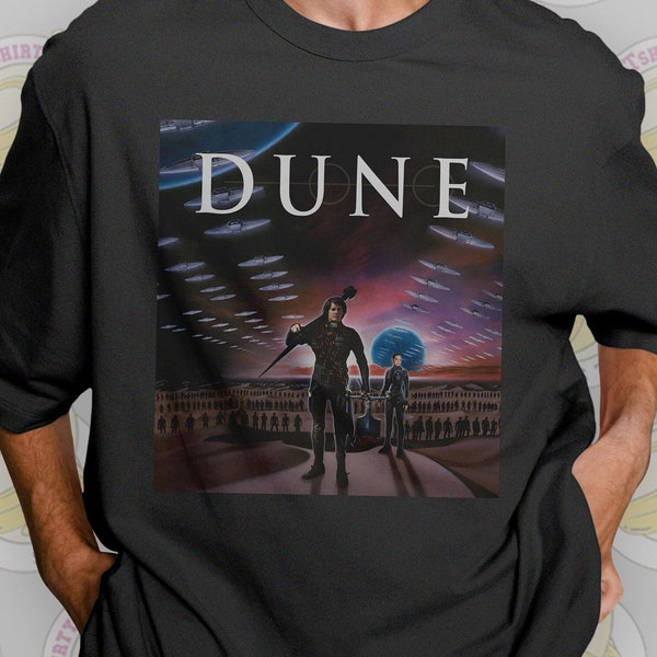 Dune Shirt, Dune 1984 Shirt , Sci Fi T Shirt, Paul atreides shirt, Visit Arrakis, 80's Gift Shirt