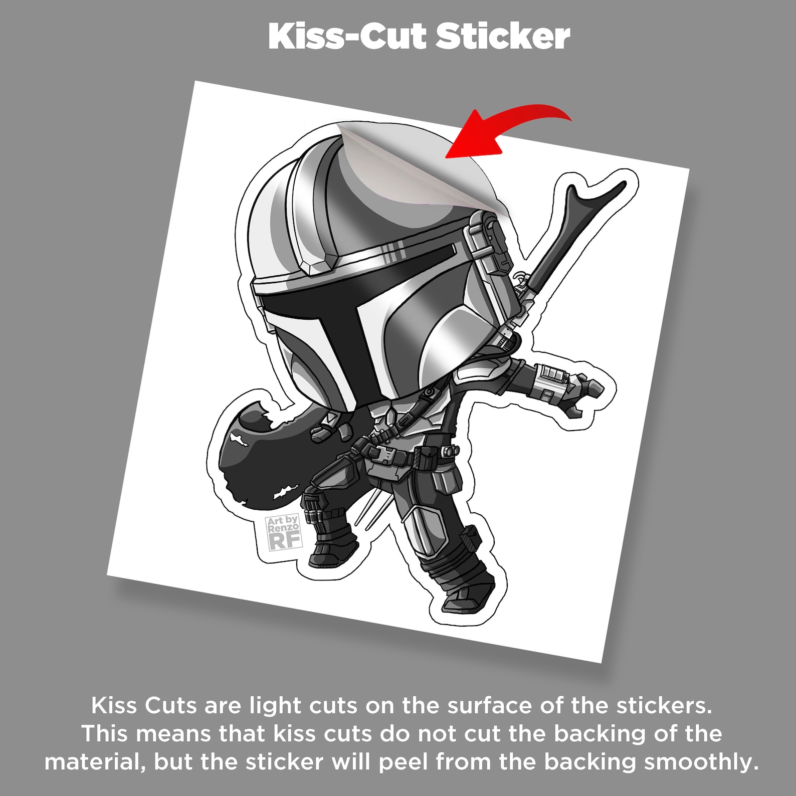 Gambit - Kiss-cut Stickers - Etsy
