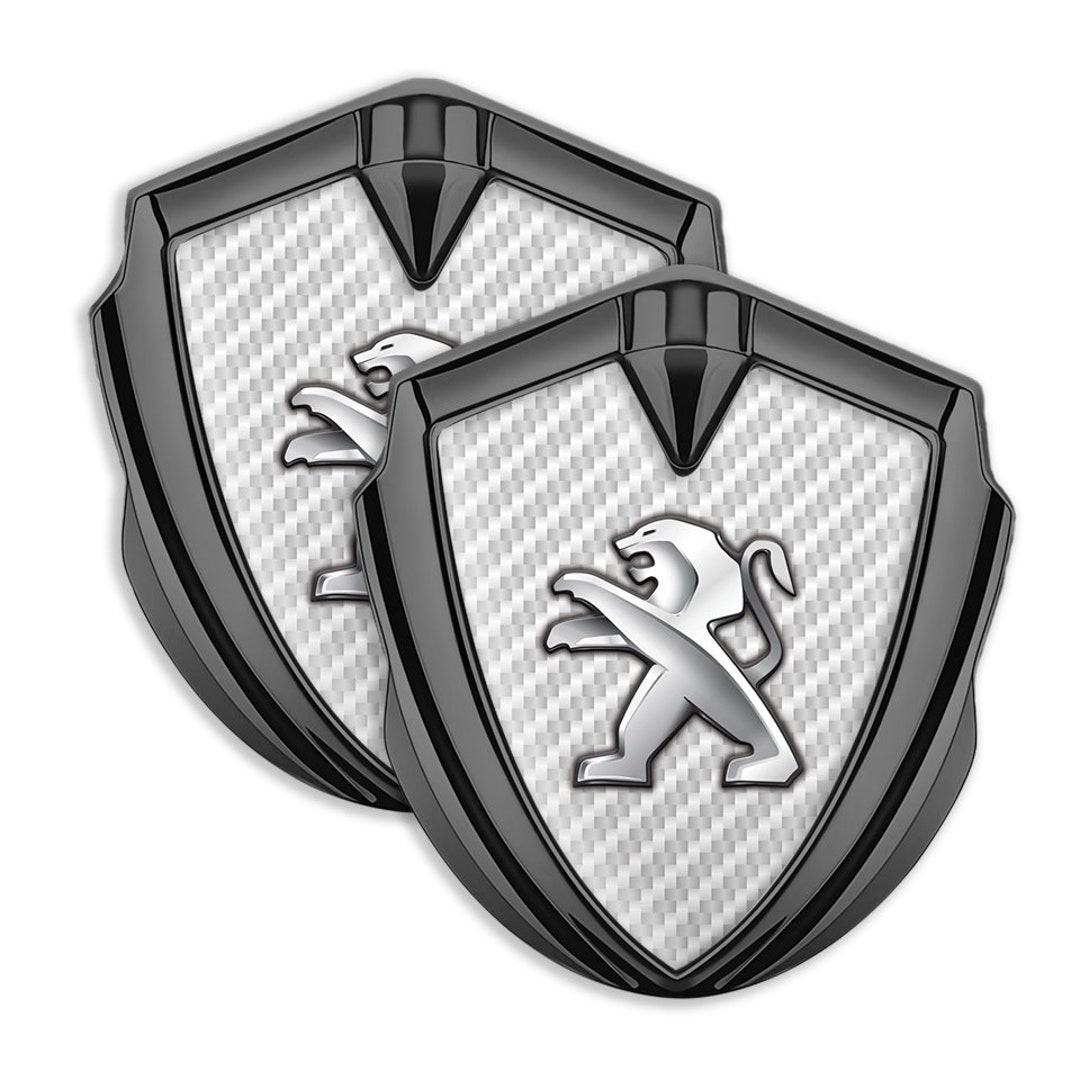 Peugeot Selfadhesive Metal Shield Sticker Decal for Car Etsy