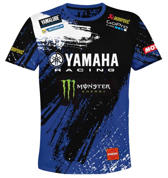 Yamaha T-shirt 3D High Quality Men's Graphic Printed Motorcycle Racing Crew  Neck Round Short Sleeve for Car Moto Sport and Fans Sportswear 