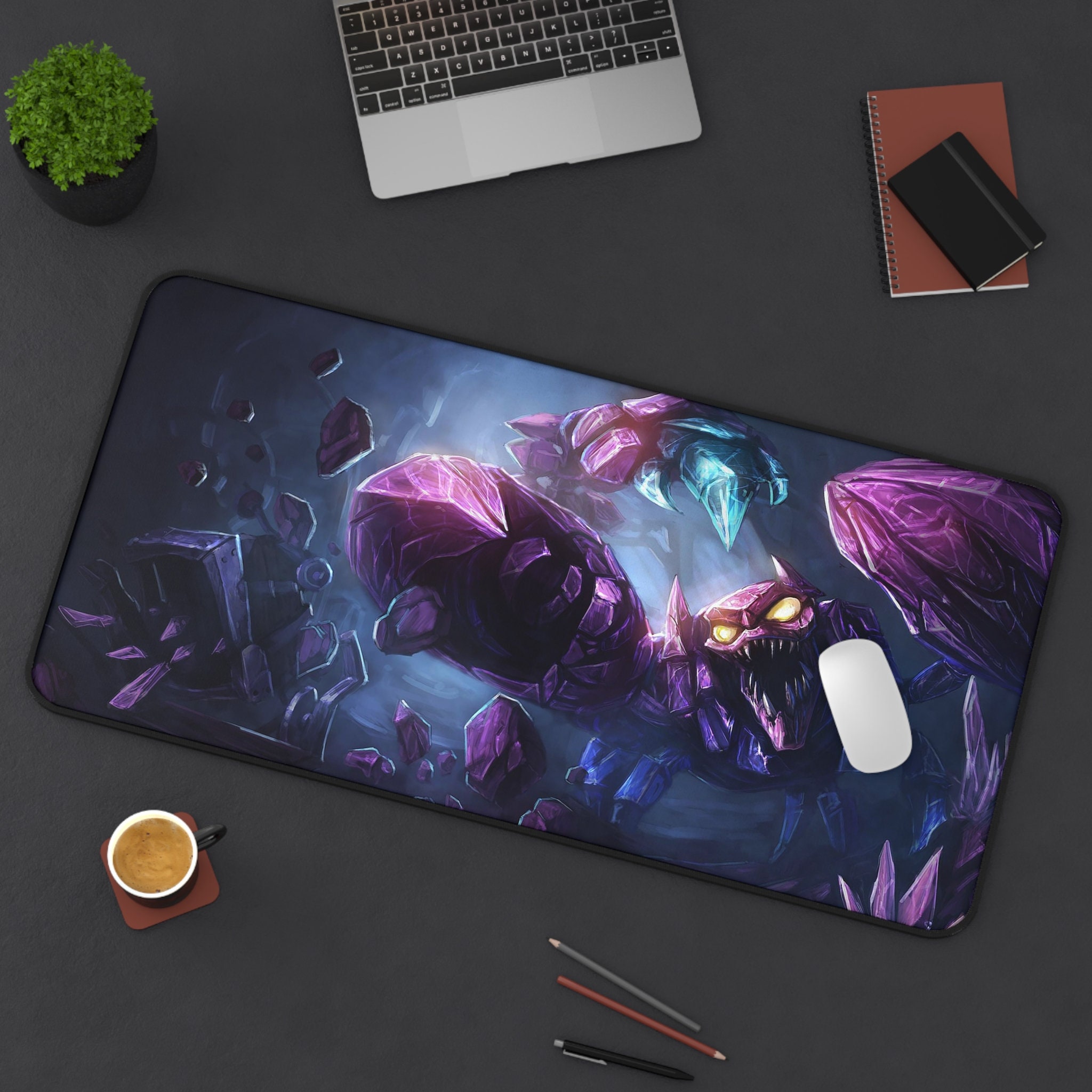 Skarner League of Legends Mouse Pad League of Legends  League of Legends Desk Mat Gamer Room Decor Gift For LoL Gamer Gaming Mouse Pad