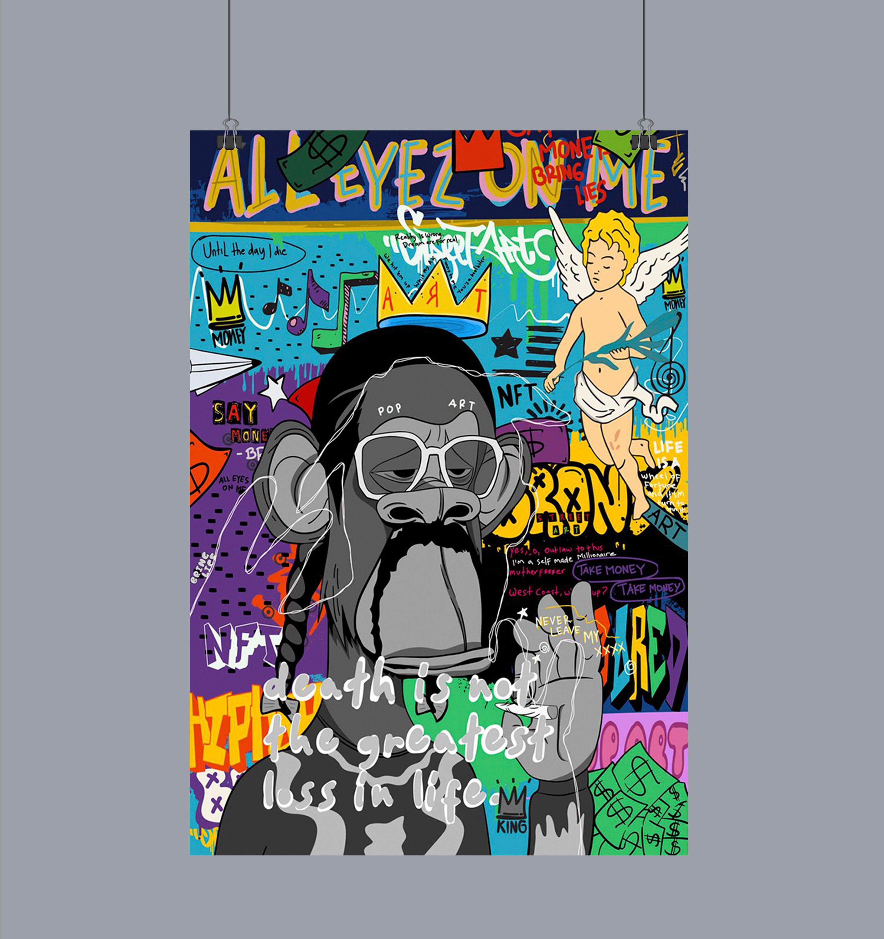 Memes Pop Art Abstract Graffiti Poster Graffiti Poster Urban - Etsy