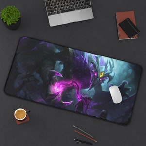 Nocturne League of Legends Mouse Pad League of Legends  League of Legends Desk Mat Gamer Room Decor Gift For LoL Gamer Gaming Mouse Pad