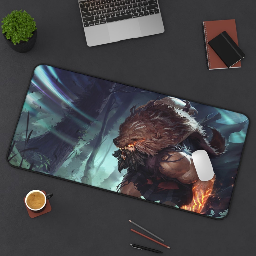 Udyr League of Legends Mouse Pad: Gamer Room Decor