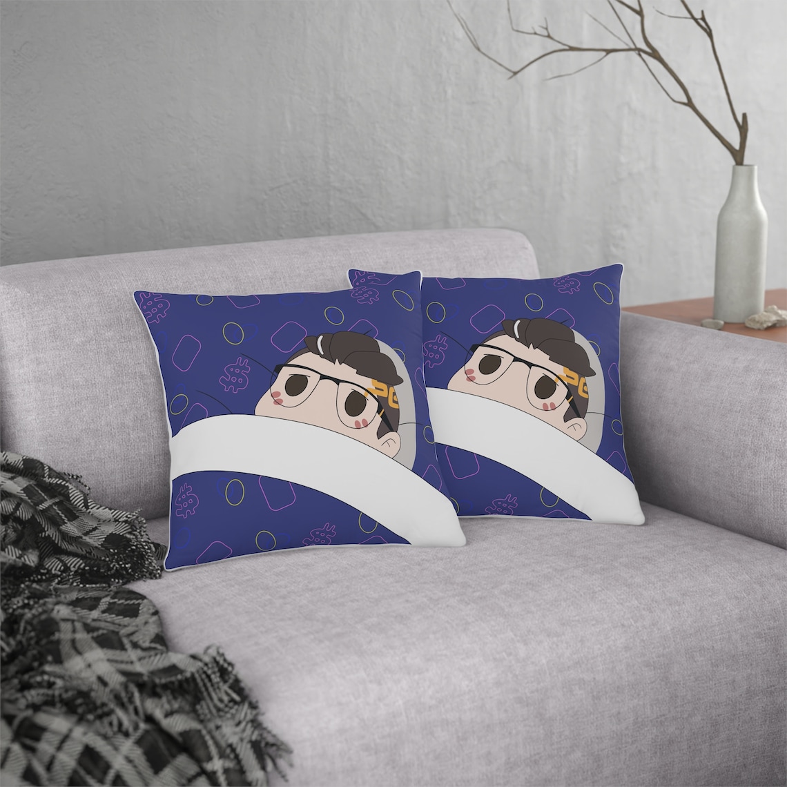 Chamber Valorant Pillow Valorant Valorant Pillow Gamer Room Decor Gift