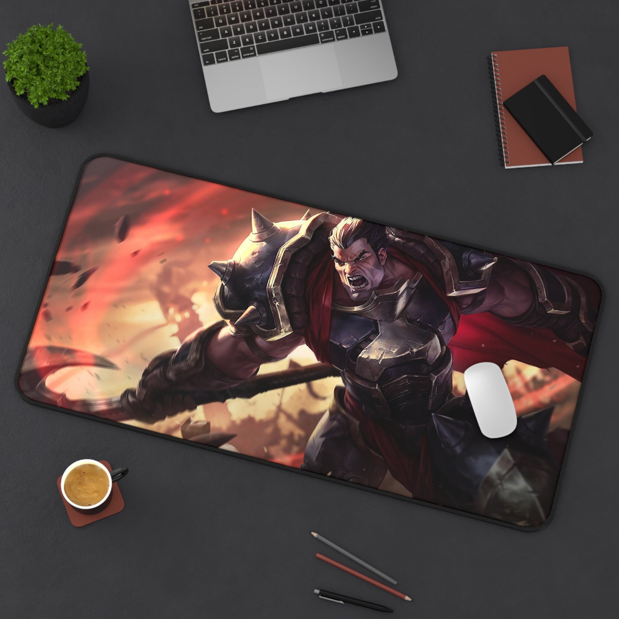 Darius League of Legends Mouse Pad League of Legends  League of Legends Desk Mat Gamer Room Decor Gift For LoL Gamer Gaming Mouse Pad