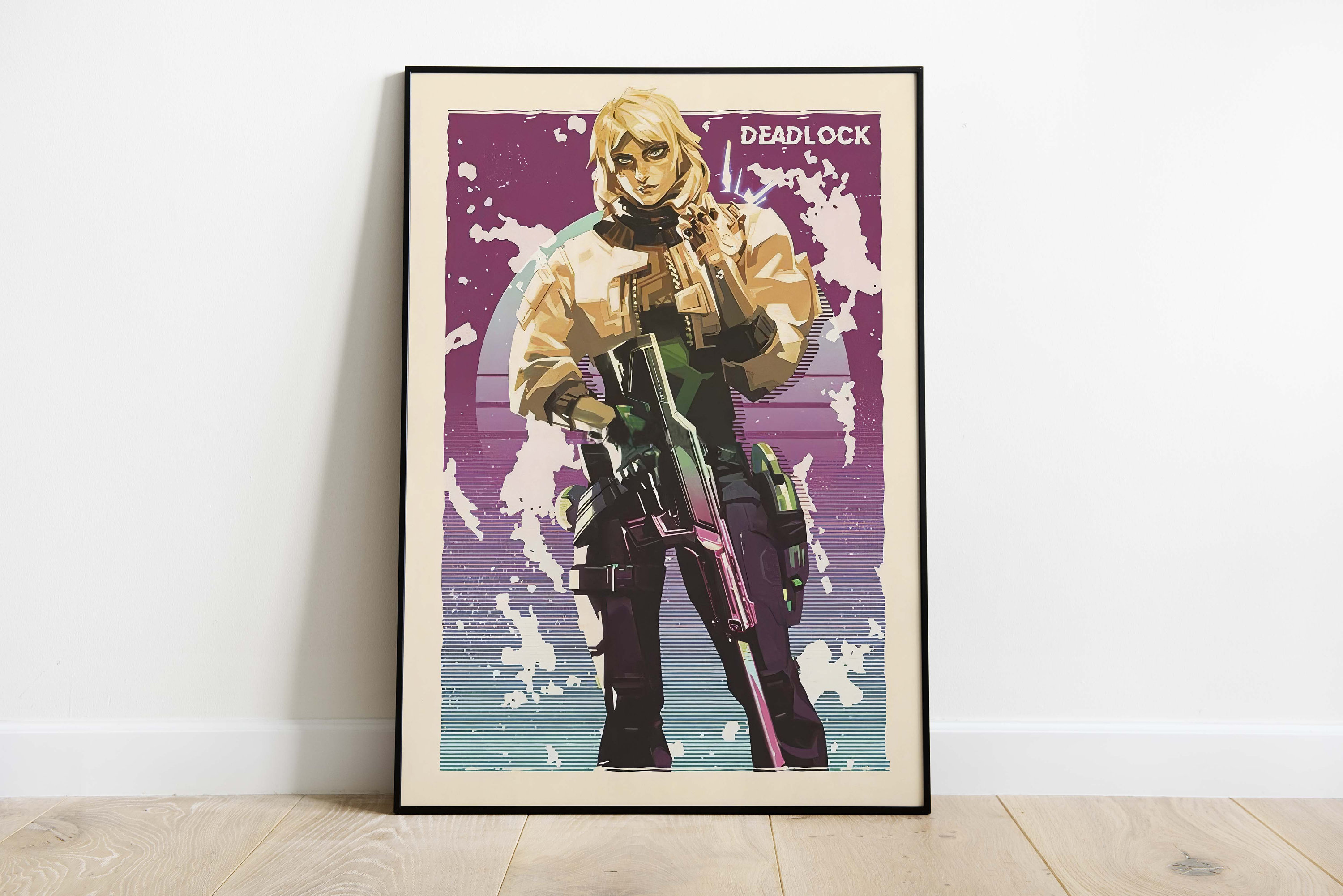Deadlock Valorant Poster: Gamer Room Decor - Etsy