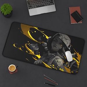 Raze Valorant Mouse Pad Valorant Valorant Desk Mat Gamer Room Decor Gift For Valorant Gamer Gift For Boyfriend Gaming Mouse Pad